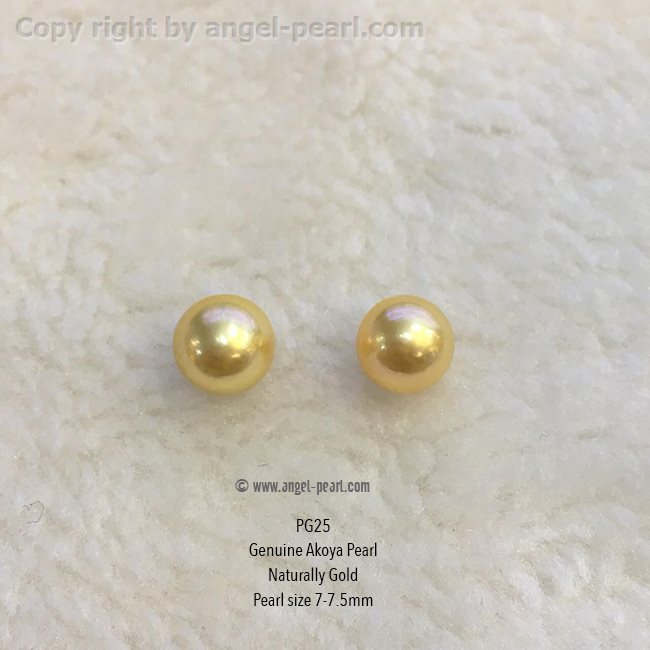 Golden akoya best sale pearls
