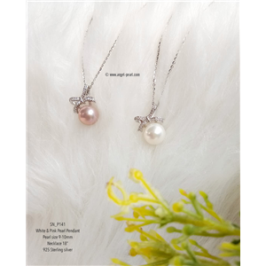[SN_P141] Genuine Freshwater Pearl Pendant Necklace 