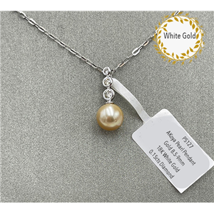 [PS127] Genuine Akoya Pearl Pendant