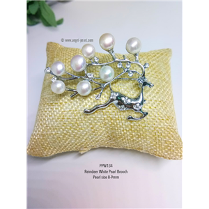 [PPW134] Genuine Freshwater Pearl Brooch