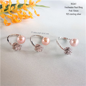 [RS261] Genuine Freshwater Pearl Ring