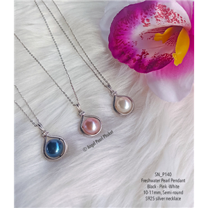 [SN_P140] Genuine Freshwater Pearl Pendant Necklace 