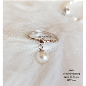 [RS273] Genuine Mini Freshwater Pearls Ring