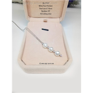 [SN_P137] Genuine Freshwater Pearl Pendant Necklace 