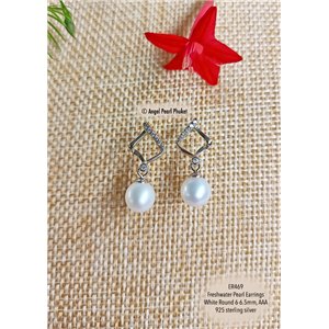 [ER469] Genuine Freshwater Pearl Earrings