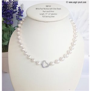 [NW160] Genuine Freshwater Pearl Necklace