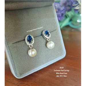 [ER529] Genuine Freshwater Pearl Earrings
