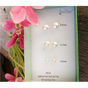 [ER434] Genuine Freshwater Pearl Earrings