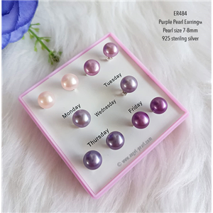 [ER484] Genuine Freshwater Pearl Earrings