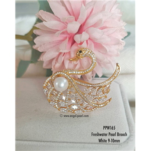 [PPW165] Genuine Freshwater Pearl Brooch