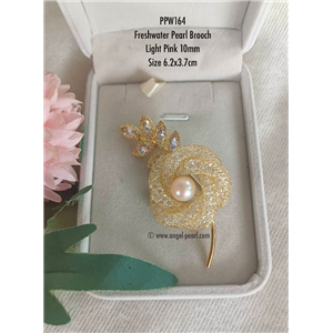 [PPW164] Genuine Freshwater Pearl Brooch