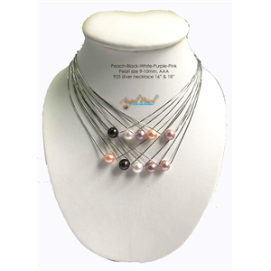 [SN_P65] Genuine Freshwater Pearl Pendant Necklace 