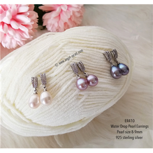 [ER410] Genuine Freshwater Pearl Earrings