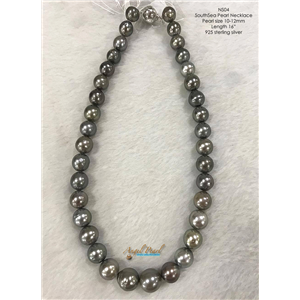 [NS04] Black SouthSea Pearl Necklace