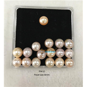 [PW10] White Freshwater Pearl 