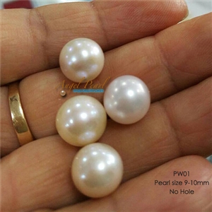 [PW01] White Freshwater Pearl 