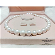 Genuine White Edison Freshwater Pearl Necklace