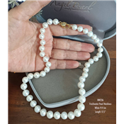 Genuine White Freshwater Pearl Necklace